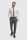 Gray tweed suit with waistcoat cavani