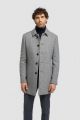 Cappotto grigio a quadri house of cavani 