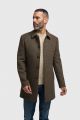 Cappotto marrone a quadri house of cavani 