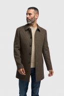 Cappotto marrone a quadri house of cavani 