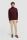 Burgundy turtleneck sweater Cavani with cable knit design.