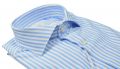 Camicia dynamo ingram slim fit a righe celeste 