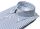 Blue striped Ingram shirt with button down collar regular fit