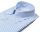 Light blue striped shirt ingram with button down collar regular fit