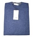 Girocollo in lambswool bluette pyke studio modern fit
