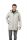 Parka impermeabile adimari con cappuccio staccabile