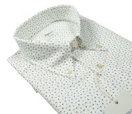 Camicia ingram regular fit in cotone stampato button down