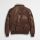 Giubbotto aviatore in pelle marrone mcs