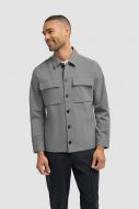 Overshirt cavani grigia modern fit