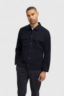 Overshirt cavani blu modern fit
