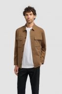 Overshirt cavani tabacco modern fit