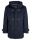 Montgomery blue coat sea barrier wool blend