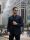 Abito blu gessato digel drop sei modern fit in lana vitale barberis canonico 