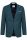 Slim fit digel suit in petrol green with a notch lapel