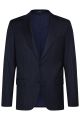 Abito blu gessato digel drop quattro corto in lana vitale barberis canonico