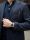 Blue pinstripe digel suit comfort fit in pure wool
