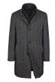 Men's digel gray herringbone coat modern fit
