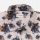 Olymp slim fit shirt with beige floral pattern stretch cotton