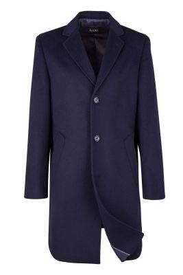 Cappotto digel blu scuro modern fit misto cashmere