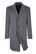 Cappotto digel grigio chiaro modern fit misto cashmere