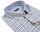Camicia a quadri grigio pancaldi regular fit in flanella rasata