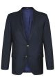 Dark blue jacket drop four in vitale barberis canonico wool