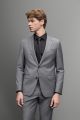 Abito digel move grigio medio slim fit lana stretch