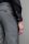 Medium gray slim fit wool stretch suit jacket
