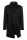 Cappotto digel nero collo coreana modern fit misto lana