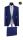 Electric blue groom's suit Ingram with a korean collar