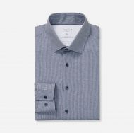 Camicia olymp blu a quadretti dynamic flex jersey