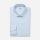 Olymp Level Five sky blue cotton printed stretch slim fit shirt