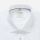 Camicia olymp level five bianca cotone operato stretch slim fit 