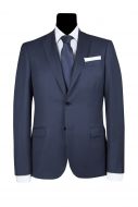 Abito simbols blu occhio di pernice slim fit lana tollegno