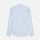 Camicia olymp in puro lino a righe celeste regular fit