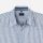 Camicia olymp in puro lino a righe azzurro regular fit