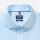 Olymp Luxor modern fit shirt in twill cotton with light blue stripes