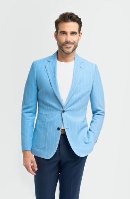 Giacca cavani smart casual sfoderata lino e viscosa