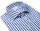 Ingram technical no‑iron shirt with blue stripes