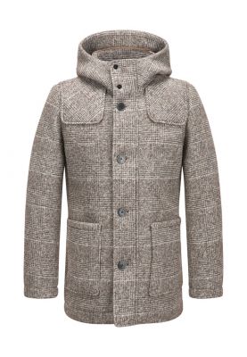 Men's Milestone jacket in stone gray wool blend