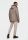 Giaccone fango milestone con collo in eco pelliccia staccabile 