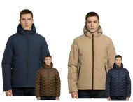 Giubbino con cappuccio reversibile j.c. robert