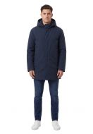 Blue sea barrier modern fit parka jacket