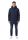 Blue sea barrier modern fit parka jacket