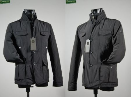 Field jacket con pettorina antivento staccabile P&P