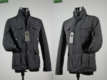 Windproof jacket with detachable bib P & P