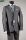 Glossy grey slim fit dress john barritt