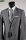 Glossy grey slim fit dress john barritt