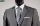 Glossy grey slim fit dress john barritt