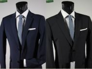 Classic john barritt dress blue or black